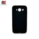 Чехол для телефона Huawei Y3 2017 силиконовый, матовый, черного цвета