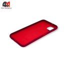 Чехол для телефона Huawei P40 Lite/Nova 6Se/Nova 7i Silicone Case, малинового цвета