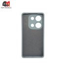 Чехол для Xiaomi Poco M6 Pro 4G/Redmi Note 13 Pro 4G/Redmi Note 14S Silicone Case, небесного цвета