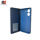 Чехол-книга для Xiaomi Poco C65/Redmi 13C в бок, темно-синего цвета