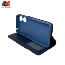 Чехол-книга для Xiaomi Poco C65/Redmi 13C в бок, темно-синего цвета