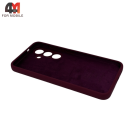 Чехол для Samsung S25 Plus Silicone Case, цвет марсала