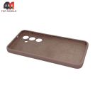 Чехол для Samsung S25 Plus Silicone Case, пудрового цвета