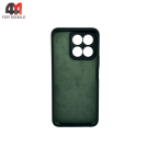 Чехол для Honor X5B 4G/X5B Plus 4G Silicone Case, темно-зеленого цвета