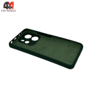 Чехол для Xiaomi Redmi Note 14 4G Silicone Case, темно-зеленого цвета
