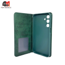 Чехол-книга для Samsung A16 5G в бок, зеленого цвета