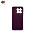 Чехол для Honor X6C Silicone Case, цвет марсала