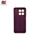 Чехол для Honor X7D Silicone Case, цвет марсала