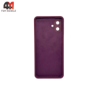 Чехол для Samsung A07 Silicone Case, цвет марсала