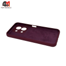 Чехол для Xiaomi Poco C85/Redmi 15C Silicone Case, цвет марсала