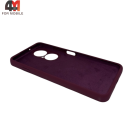 Чехол для телефона Huawei Nova Y73 Silicone Case, цвет марсала