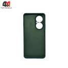 Чехол для телефона Huawei Nova Y73 Silicone Case, темно-зеленого цвета