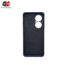 Чехол для телефона Huawei Nova Y73 Silicone Case, черного цвета