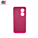 Чехол для телефона Huawei Nova Y73 Silicone Case, ярко-розового цвета