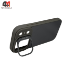 Чехол для Iphone 17 Pro Max Glass Pro+MagSafe, серого цвета