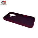 Чехол для iPhone 17 Silicone Case, 52 бордовый