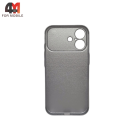 Чехол для iPhone 17 AG Glass+MagSafe, серебристого цвета