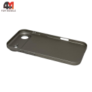 Чехол для iPhone 17 Air AG Glass+MagSafe, серого цвета