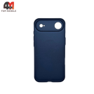 Чехол для iPhone 17 Air AG Glass+MagSafe, темно-синего цвета
