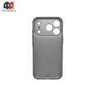 Чехол для iPhone 17 Pro/18 Pro AG Glass+MagSafe, серебристого цвета