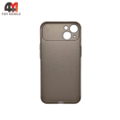 Чехол для iPhone 13 AG Glass+MagSafe, золотистого цвета