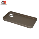 Чехол для iPhone 13 AG Glass+MagSafe, золотистого цвета