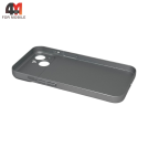 Чехол для iPhone 13 AG Glass+MagSafe, серебристого цвета