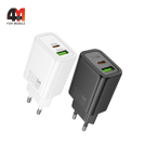 Сетевой адаптер Hoco N63, USB-C/USB, 30W, черный