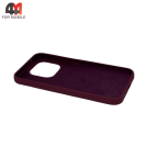 Чехол для Xiaomi Mi 15T Silicone Case, цвет марсала