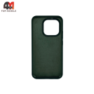 Чехол для Xiaomi Mi 15T Silicone Case, темно-зеленого цвета