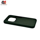 Чехол для Xiaomi Mi 15T Silicone Case, темно-зеленого цвета