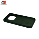 Чехол для Xiaomi Mi 15T Pro Silicone Case, темно-зеленого цвета