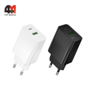 Сетевой адаптер Borofone BAS76A, USB-C/USB, 30W, белый