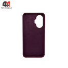 Чехол для Xiaomi Poco F7 5G Silicone Case, цвет марсала