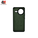 Чехол для Xiaomi Poco F7 Pro 5G Silicone Case, темно-зеленого цвета