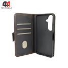 Чехол-книга для Samsung S26 шов, черного цвета, Case