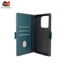 Чехол-книга для Xiaomi Poco C85/Redmi 15C шов, зеленого цвета, Case
