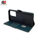 Чехол-книга для Xiaomi Poco C85/Redmi 15C шов, зеленого цвета, Case
