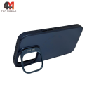 Чехол для iPhone 17 Glass Pro+MagSafe, синего цвета