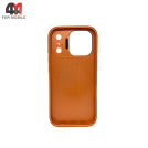 Чехол для iPhone 17 Pro Max Glass Pro+MagSafe, оранжевого цвета