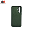 Чехол для Samsung A57 Silicone Case, темно-зеленого цвета