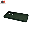 Чехол для Samsung A57 Silicone Case, темно-зеленого цвета
