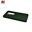 Чехол для Samsung S26 Ultra Silicone Case, темно-зеленого цвета