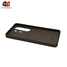 Чехол для Samsung S26 Ultra Leather Case, коричневого цвета