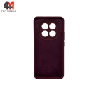 Чехол для Xiaomi Redmi Note 15 Silicone Case, марсала