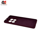 Чехол для Xiaomi Redmi Note 15 Silicone Case, марсала