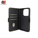 Чехол-книга для Xiaomi Mi 15T шов, черного цвета, Case