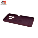 Чехол для Honor X8D Silicone Case, марсала