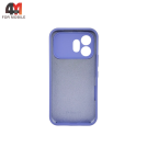 Чехол для Honor 600 Silicone Case, лавандового цвета