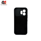 Чехол для Honor 600 Silicone Case, черного цвета